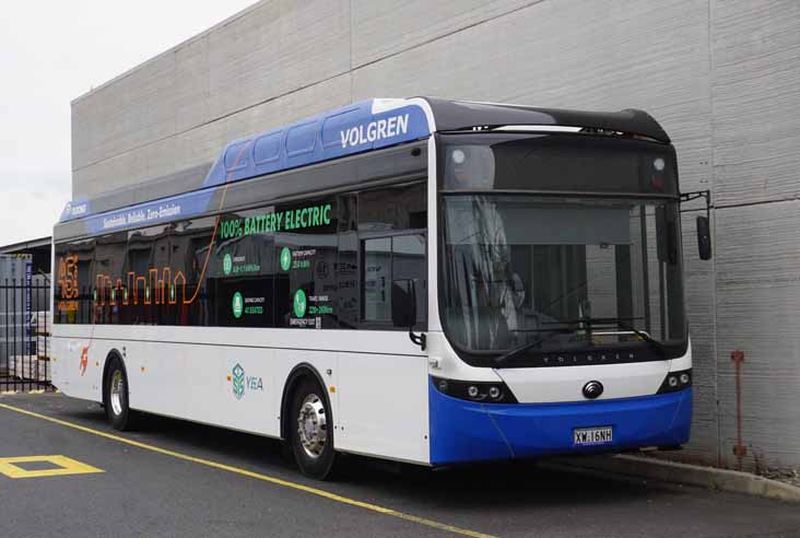 Yutong Volgren Optimus demonstrator XW16NH